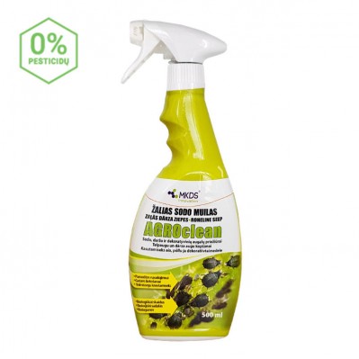 Žalias sodo muilas AGROclean purškiamas, 500 ml